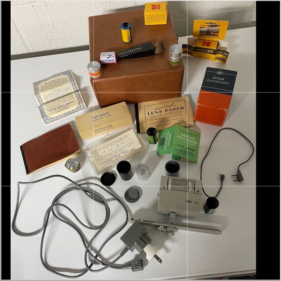 Braun F 21 Electric Camera Flash and Agfa Ambiflex Color Telinear f4 135mm - Picture 7 of 13